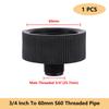 Адаптер для слива IBC-контейнера S60 Крупная резьба 1" 2" 3/4" 1.5" Мелкая резьба Штуцер-кран Садовый шланг Фитинги для водяного бака