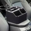 Phone Stand Car Armrest Storage Box 2 Foldable Cup Holder Car Armrest Cup Holder Tray  Trunk