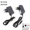 AC To DC 9V DC 1A 2A EU Power Supply Adapter Supply Adaptor 9 Volt 1000ma 2000ma 5.5*2.5MM Router LED Monitor Regulation
