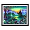 DIY Diamond Painting Cross Stitch Scenery Decor Needlework Diamond Embroidery Diamond Full Round