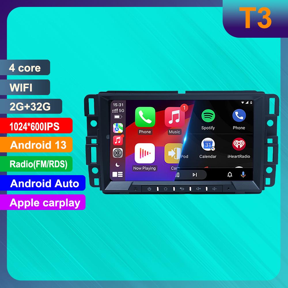 Chevrolet GMC Навигация в автомобиле Android GPS HD Камера заднего вида и CarPlay Плеер