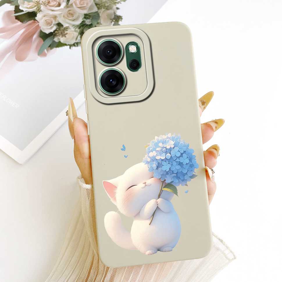 Чехол For OPPO Reno 14F 5G Чехол Кот Дракон Защита Камеры Задняя Крышка Для OPPO Reno14F Reno14 F CPH2743 5G Coque