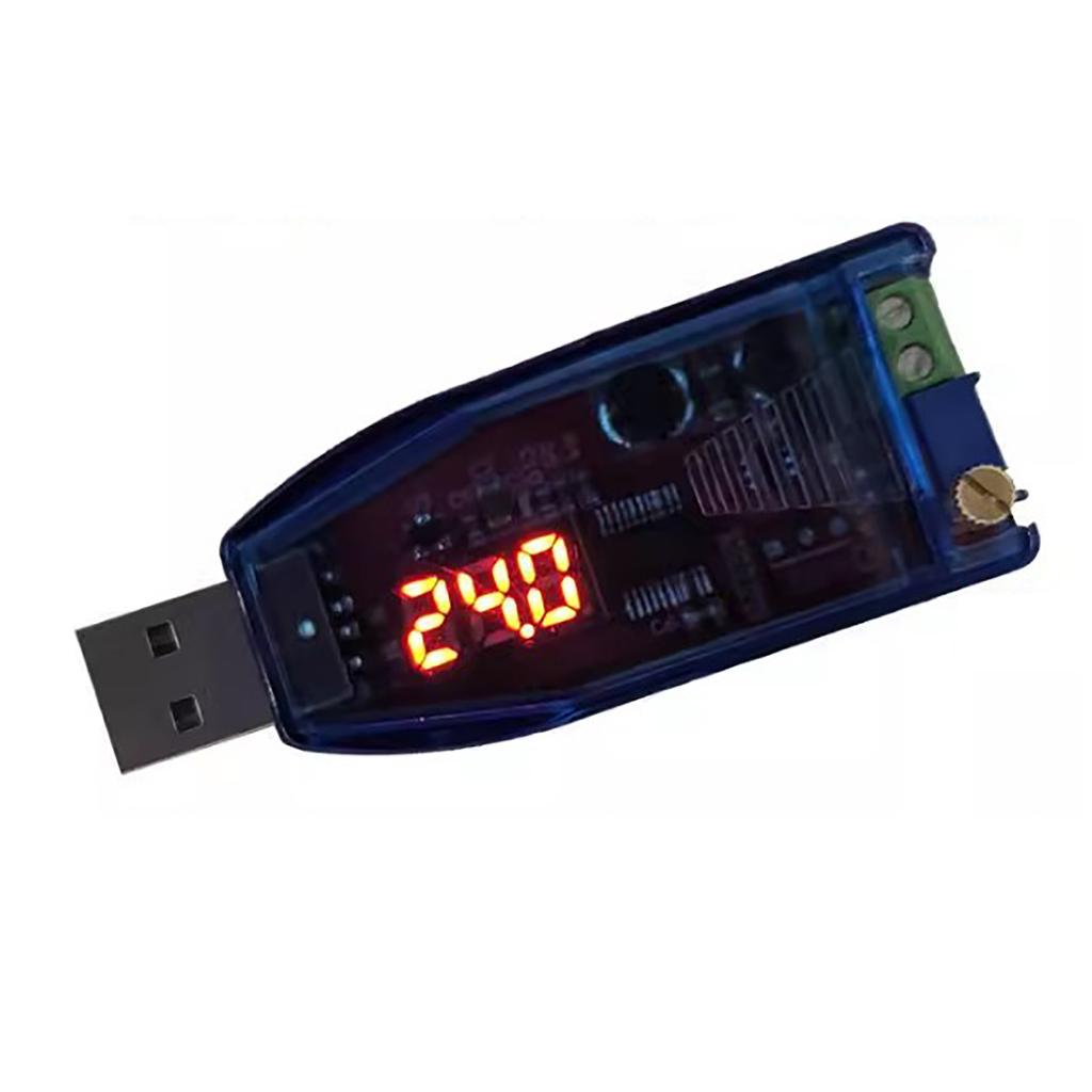 DCDC 5 В в 1 В-24 В USB повышающий понижающий преобразователь напряжения Модуль светодиодного дисплея для различных электронных устройств