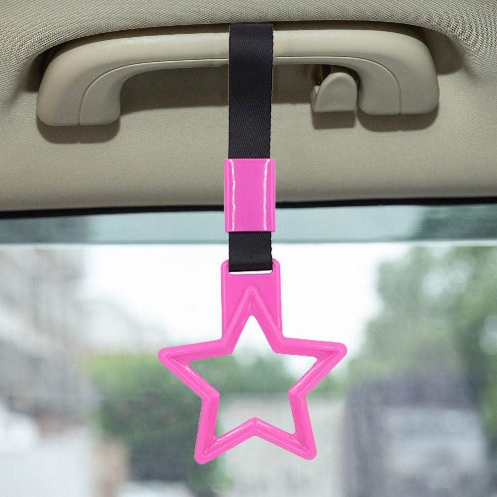 Star Shape Star Car Handrail Belt Warning Star Rear Bumper Warning Ring  Universal