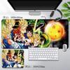 Мультяшный Аниме Мужчина Dragon Ball Коврик для мыши С принтом Сон Гоку Большой размер Игровой коврик для клавиатуры Офисный коврик для стола Анимация Супер Сайяна Коврик для студенческого стола