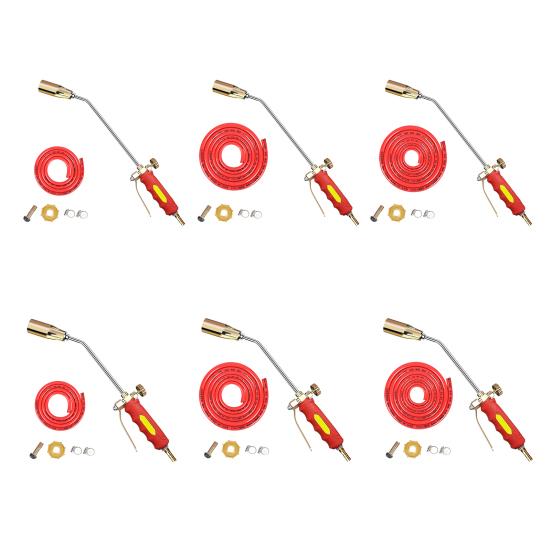 Propane Torch Weed Easy To Install Burner Kit Ergonomic Handle Multifunctional Flamethrower with Flame