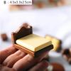 1/12 кукольный домик Мини Деревянный Табурет Моделирование Стул Мебель Модель Игрушки