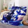 1PC Schalke 04 Print Flannel Blanket, High quality Comfortable for All Seasons, Home Decor, Warmth and Comfort, Perfect for Christmas Gifts147