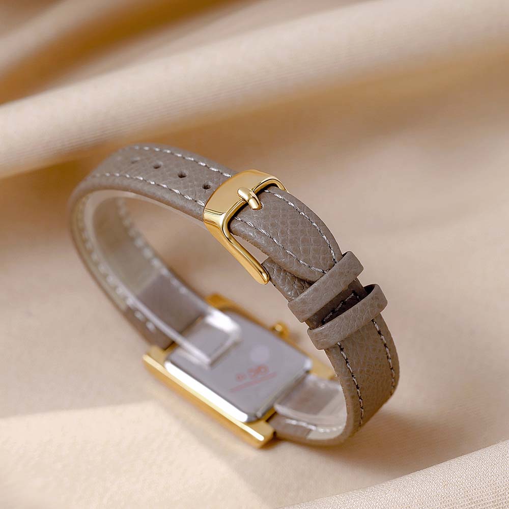 Fashion Watch For Women High Qualify Leather Quartz Watches Ladies Gold Simple Thin Wristwatches Dress Gifts Relogio Feminino