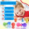 8pcs Sensory Suction Cup For Kids Textured Toy For Stress Relief And Concentrate Great For Classroom Teaching Purpose
