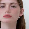 LOVE ME MONSTER [Silver] Petit Gem Drop Earrings (L242MER020)