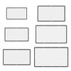 16:9 Simple Projector Curtain 60 72 84 100 120 150 Inch Portable HD Display Screen for Home Outdoor Office