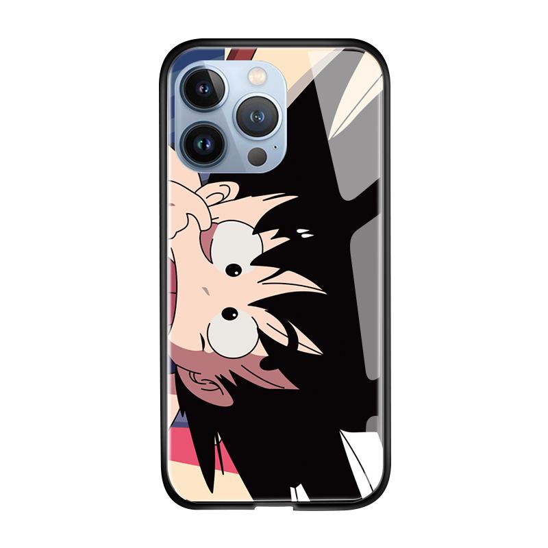 Чехол для телефона из закаленного стекла для Samsung A06 A12 A16 A22 A32 A34 A53 A56 S20FE S23 S25 iPhone 11 12 13 14 15 16 17, мягкий край, противоударный, гладкий чехол