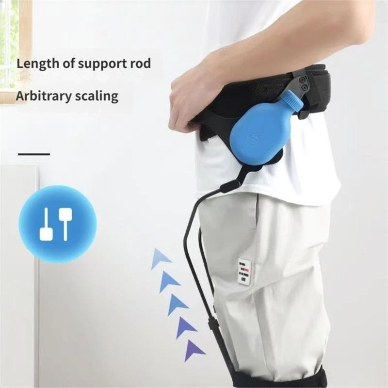 Экзоскелет для гемиплегии после инсульта, для нижних конечностей, подъем ноги, ходунки, помощь при ходьбе, реабилитационное тренировочное оборудование для пожилых