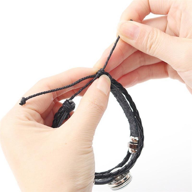 Браслет с 12 созвездиями, новинка 2023 года, модные ювелирные изделия, кожаный браслет, мужской повседневный индивидуальный браслет со знаками зодиака в стиле панк