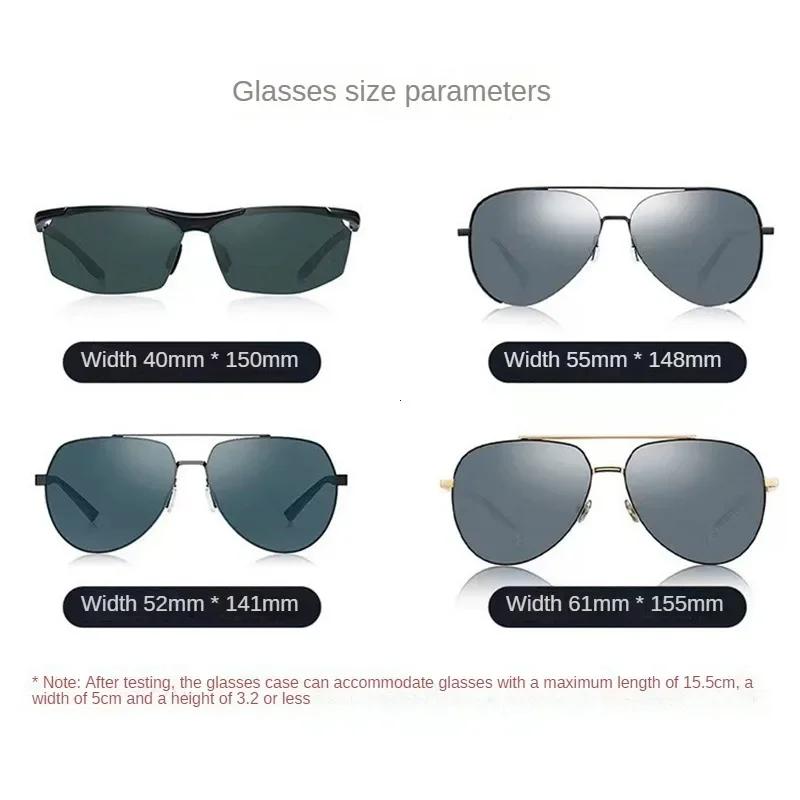 Car Glasses Box Portable Sunglasses Holder In The Car Driving Glasses Holder Eyeglass Case Sun Visor Car Lenses Holder