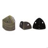 Protecteur D'angle SOURCING MAP 25mm X 25mm Coin De Protection Boîte Caisse Cadeau Bois Angle Avec Vis Pour Meuble 20Pcs