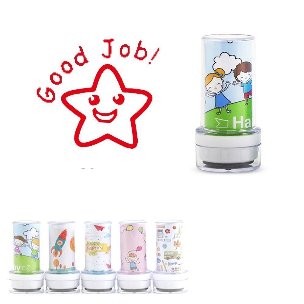 Toy Stamps Photosensitive Chapter Reward Seal Encouragement Teaching Stamp Commentary Stamp