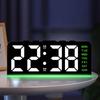 4 Levels Brightness Digital Alarm Clock Dual Alarms Electronic LED Clock  Wall-mounted Clock