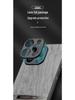 Совместимый чехол с текстурой дерева, полное покрытие, для iPhone 12-16 Pro Max