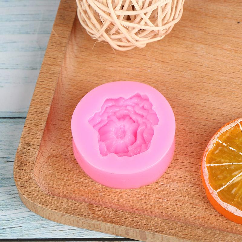 Силиконовая форма для помадки в форме цветка, форма для украшения торта, кондитерских изделий