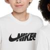 Nike Футболка с коротким рукавом и круглым вырезом, с принтом логотипа Legend Dri-FIT, детские топы FV5327-100