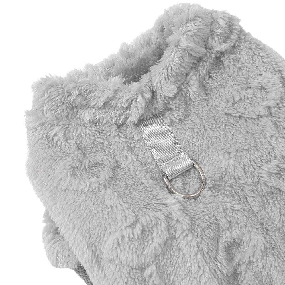 Флисовый комбинезон для щенков, осенне-зимняя одежда для маленьких собак, комбинезоны, пижамы, милый принт, чихуахуа, йоркширский костюм для домашних животных