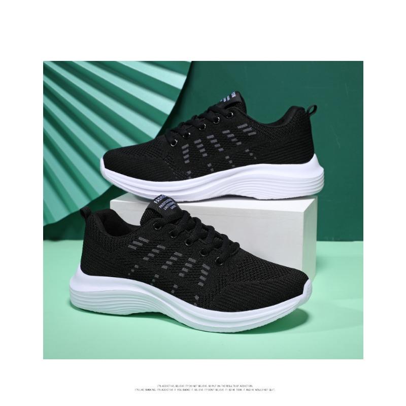 Осенняя новая дышащая женская обувь Flyknit корейского производства универсальная удобная повседневная обувь женская спортивная обувь большого размера кроссовки