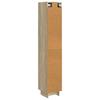 Cabinet Set 2 pcs Sonoma Oak 34.5 x 33 x 90 cm Engineered Wood
