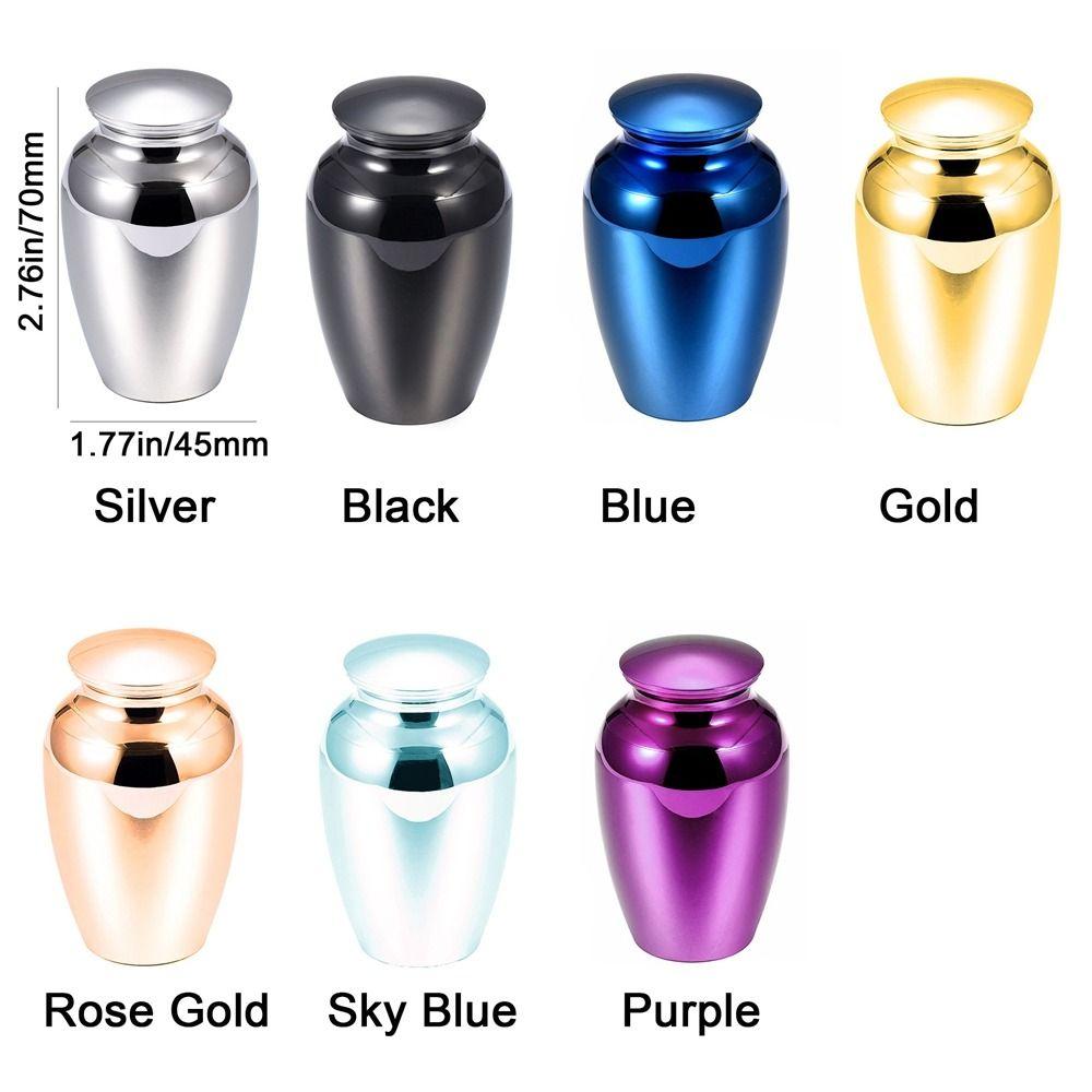 Multiple Colors Pet Ashes Holder Small Mini Pet Memorials Urn Personalized Souvenirs