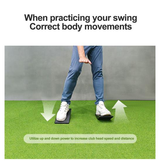 1 пара нажимных пластин для гольфа, доски для переноса веса, легкие портативные пластины для гольфа, тренировочное пособие для начинающих