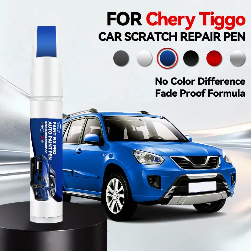 Для Chery Tiggo 1990-2026 Ремонтная ручка для краски Подкрашивание Удаление царапин Автоаксессуары Черный Белый Серебристый Серый Синий Красный