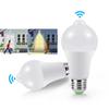 PIR Motion Sensor LED Light Bulb E27 12W 110V 220V Smart Dusk Dawn Night Lamp For Hallway Porch Corridor Garage Security Lights
