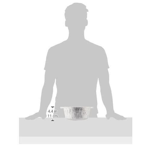 PEARL METAL Aluminum Foil Round Pot, Deep, 20cm, 2.4L, Pack of 3, for Ramen, Udon, and One-Person Cooking (HB-5739)