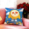 Веселая игра Eggy Partyy Наволочка Премиум Мягкая Наволочка Безопасная для кожи Дышащая Многоцелевая Для дома Офиса Путешествий