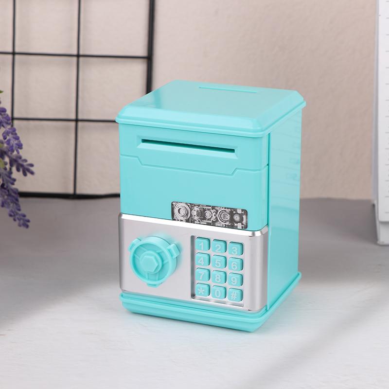 Kids Money Bank Password Piggy Bank Mini Atm Cash Coin Money Box For Kids Birthday Toy