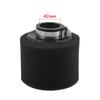 35/38/40/42/45/48/50mm Air Filter Black/Red Double Sponge Filter Cleaner Off Road Motorcycle ATV Beach Dirt Pit Bike Accessories