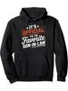 It's Official I'm the Favorite Son In Law Funny Graphic Pullover Hoodie - Trendy Hooded Sweatshirt - Street Style - Fashionable Fo