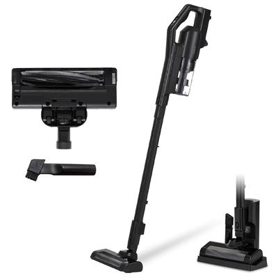 С зарядным устройством, которое вы можете просто положить на пылесос IRIS OHYAMA Cordless Stick Cleaner Cyclone Popular Black [в комплекте] SCD-184P-B