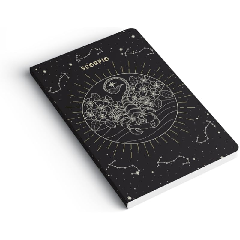 Блокнот A5 Factor Notes: В линейку | 90 г/м² | 160 страниц(Скорпион)