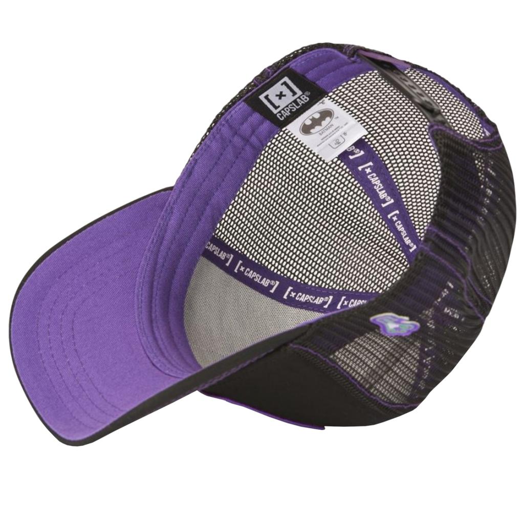 Capslab DC Comics Joker Cap, Mens Black Cap