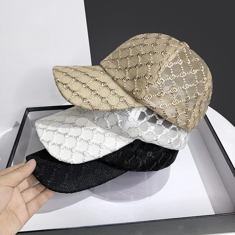 Hat for Women's Summer Fashion Mesh Breathable Sunshade Baseball Cap 2025 Outdoor Adjustable Ladies Sun Hat