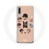 Case for Samsung Galaxy A70 BTS TinyTAN Animation Poster RM Jin Suga J-Hope Jimin V And Jungkook