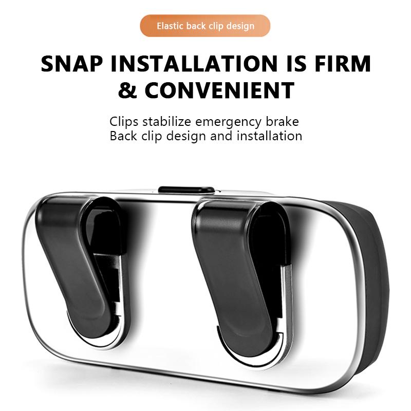 SEAMETAL Автомобильный бокс для очков Портативный нажимной переключатель Держатель для солнцезащитных очков Футляр для очков для вождения Автомобильный козырек от солнца Коробка для хранения линз