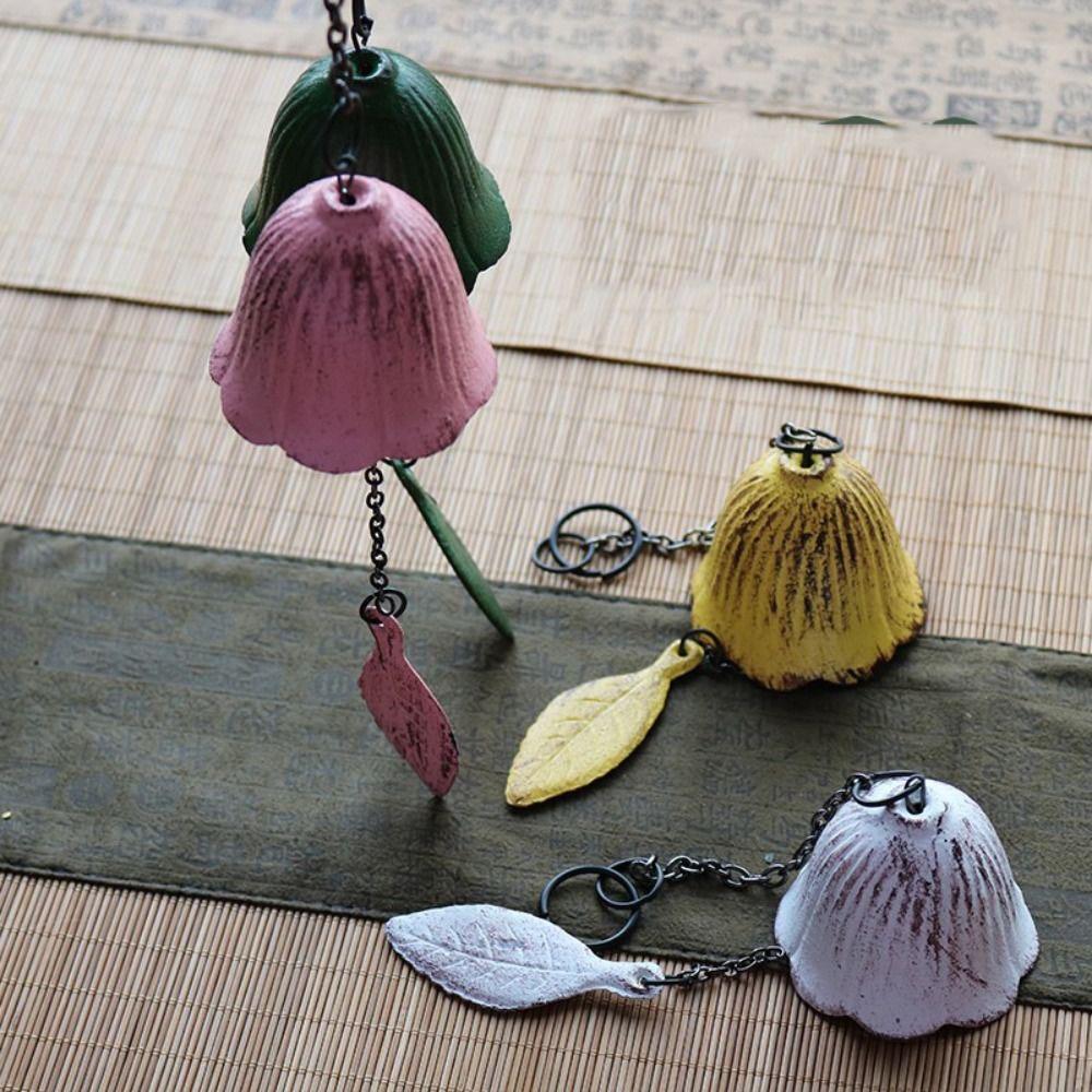 Creative Durable Cast Iron Wind Chime Decorations Holiday Gift Handmade Wind Chimes DIY Metal Garden Decoration Outdoor