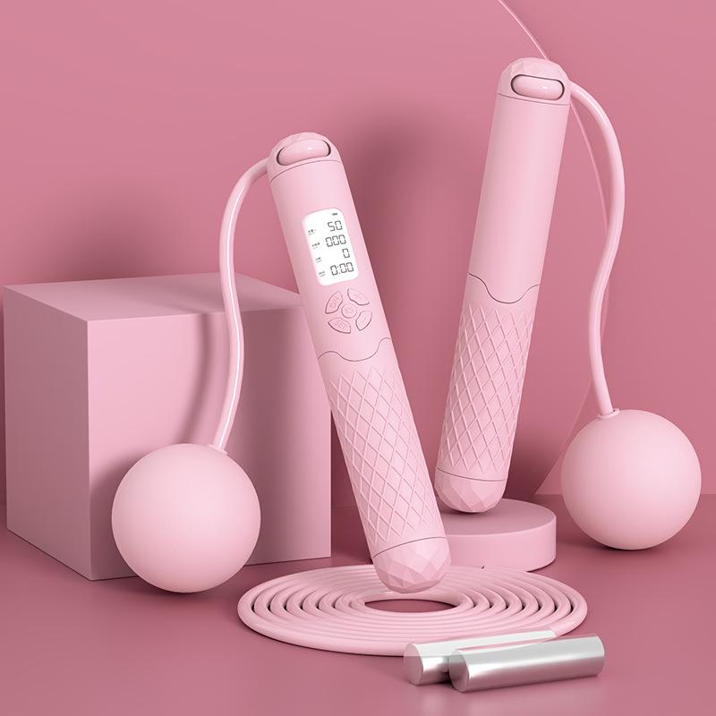 Умная беспроводная утяжеленная скакалка со счетчиком для детей и взрослых