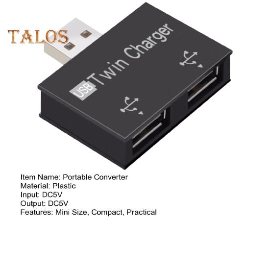 Portable USB Converter High Speed Compact Design Portable Universal Easy To Use Female Charger Hub Adapter Connector