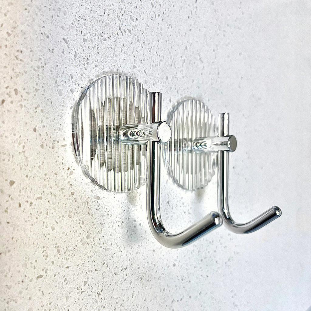Bathroom Hanger For Towels And Clothes Metal Set Durable 3X