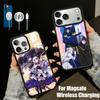 Чехол для телефона с изображением аниме «Мой S-Статус как А-Ассасин» для iPhone 17, 16, 15, 14, 13 Plus, Pro Max Магнитный Для Magsafe Беспроводная Зарядка