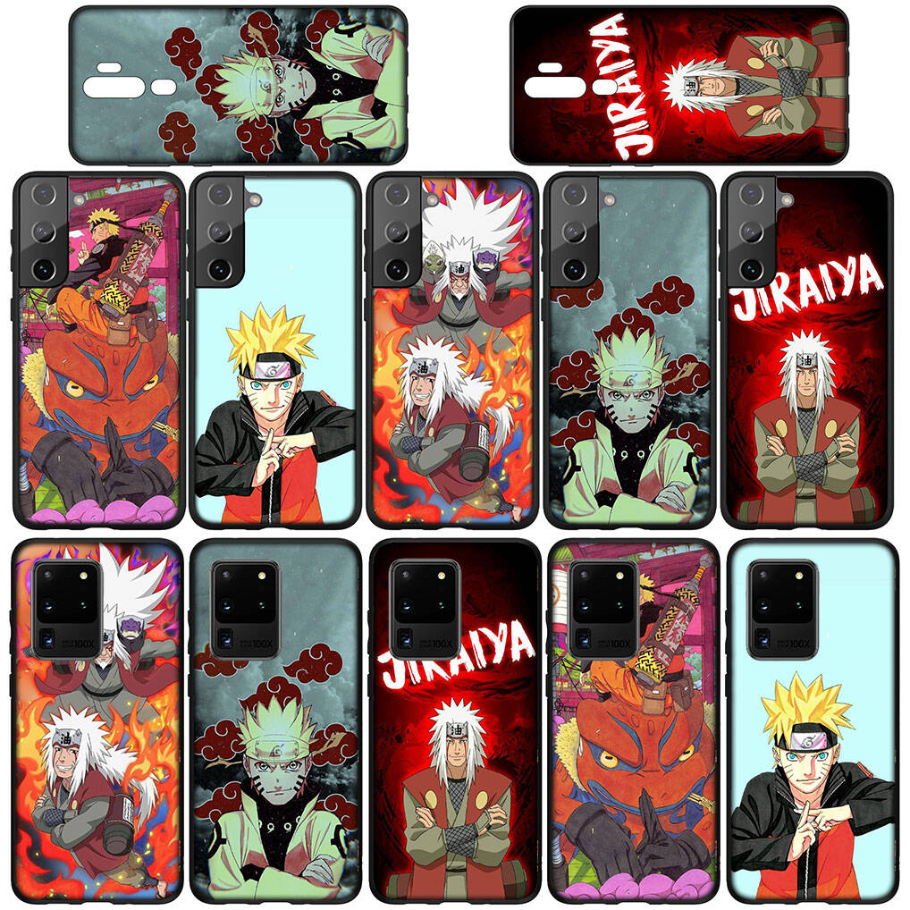 Для Samsung Galaxy S25 S24 S23 S22 Ultra FE Plus A17 A37 A57 A56 A55 A06 A16 A15 A36 A26 A35 A05 A25 A54 A34 Чехол для телефона Аниме Джирайя Наруто Обложка